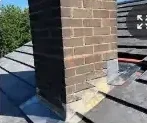 Chimney and roofing detail work